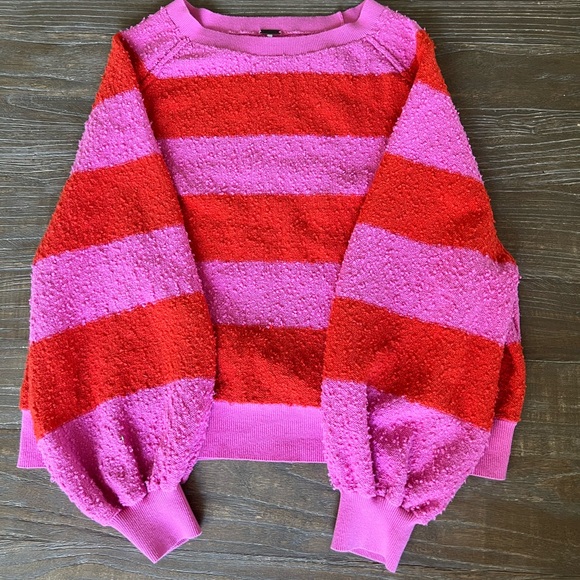FREE PEOPLE Striped Sweatshirt - Picture 5 of 5